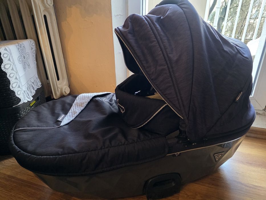 Gondola do wozka Junama Diamond -szara