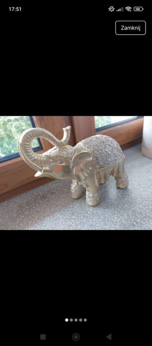 Słoń dekoracja do domu