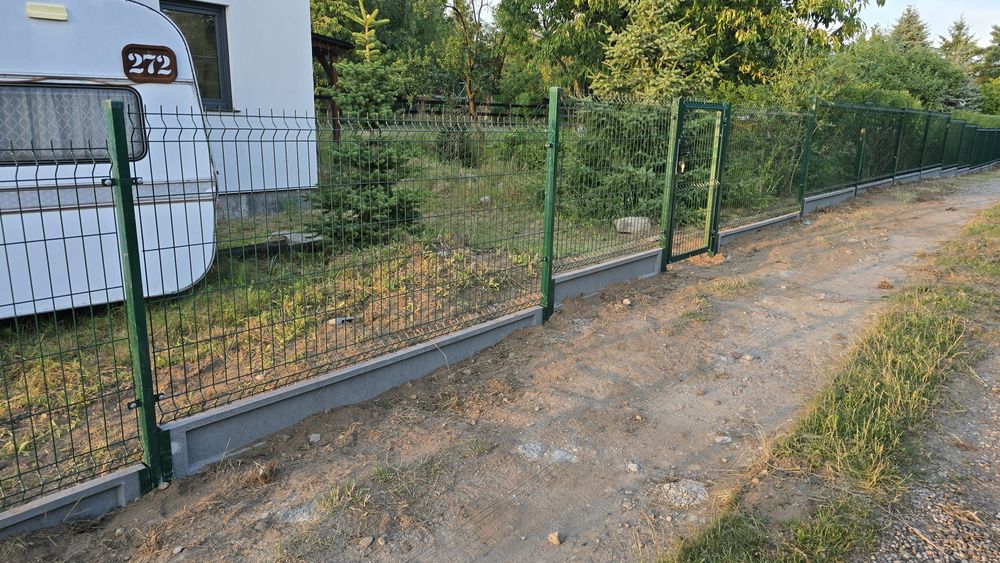 Ogrodzenie panelowe, panele 3d