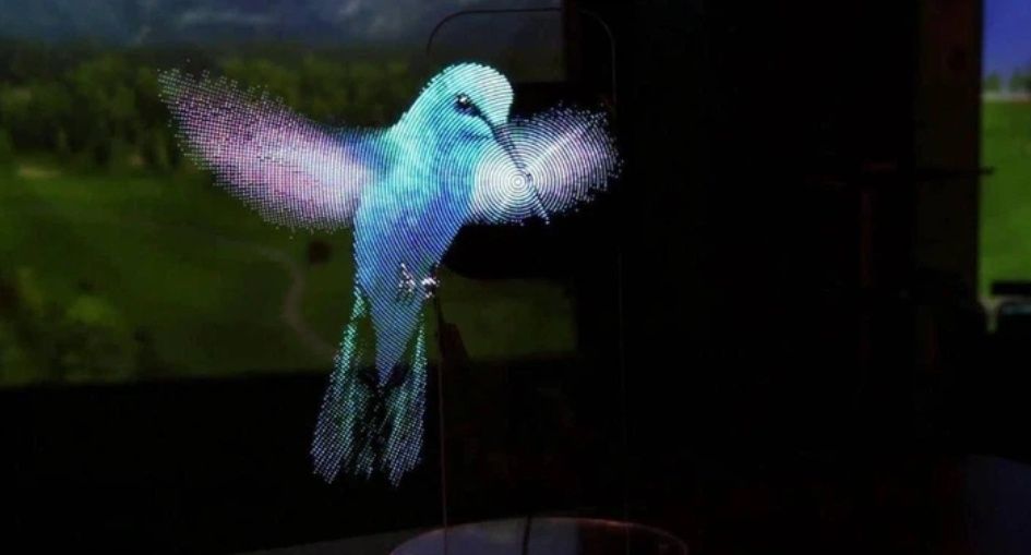 3 д 3D проектор голографічний 42см. з WiFi,  Bluetooth