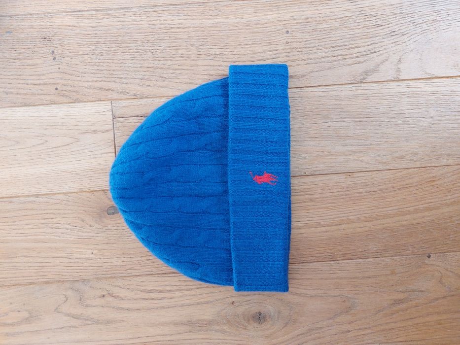 Wełniana czapka polo Ralph Lauren