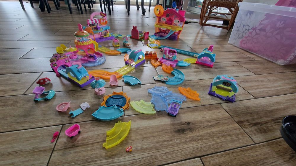 Chomiki hasbro mega zestaw tor dla chomików