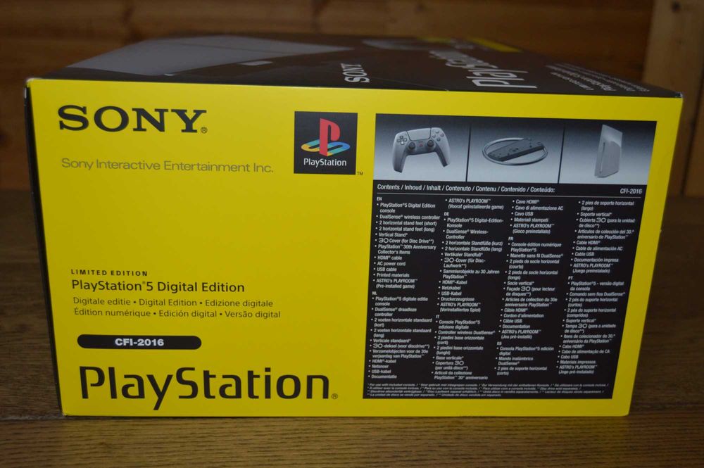 Sony PS5 Playstation 5 slim aniversário edition - Digital - Nova