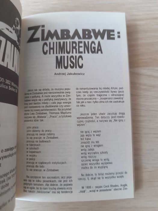 Kalendarz muzyczny Rock 88 na rok 1988