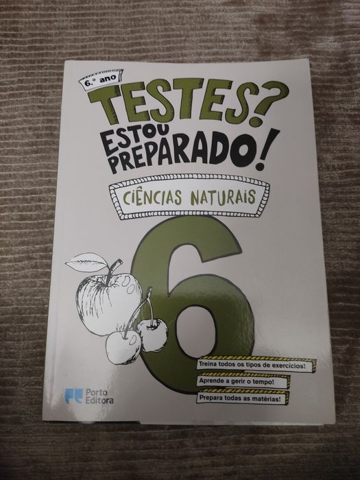 Livro de fichas e materia de ciências naturais, história e geografia