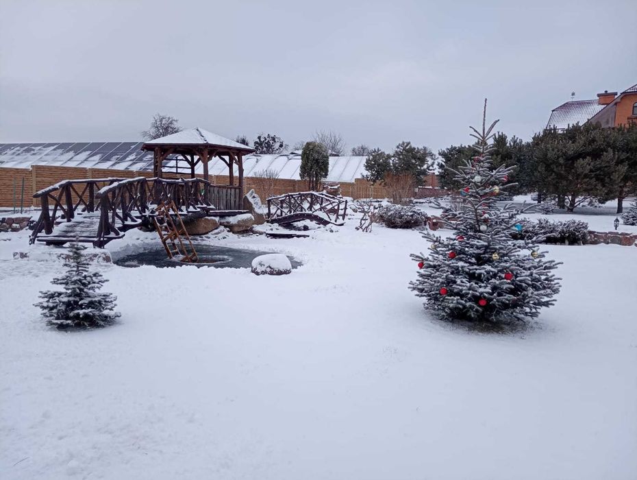 Дом будинок возле Фастова Баня сауна прорубь барбекю