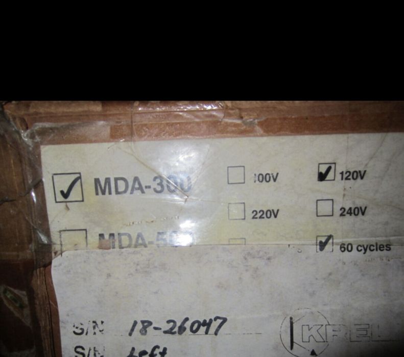 Krell MDA 300 моноблоки