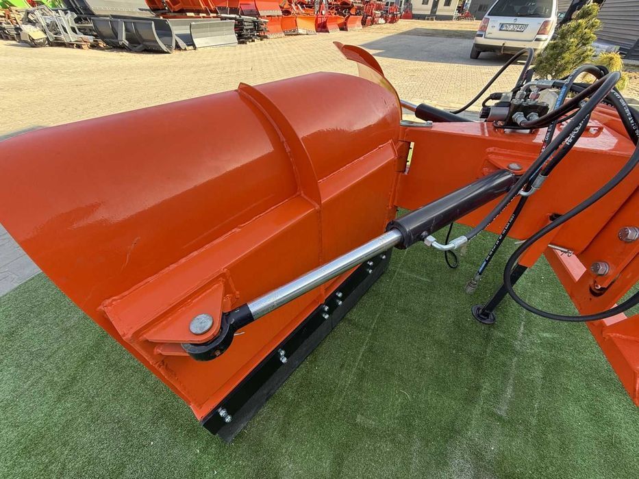 Pług ciężki SKŁADANY do śniegu Metal-Technik spych śnieżny strzałka