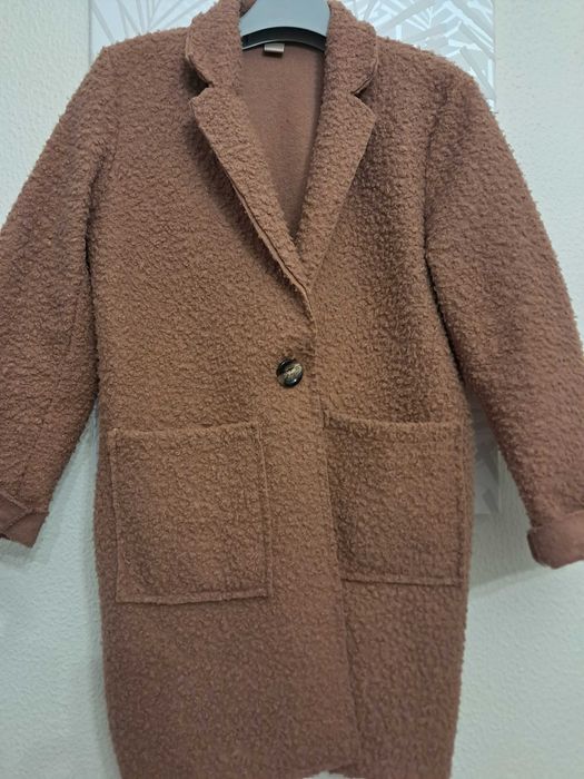 Casaco comprido de senhora