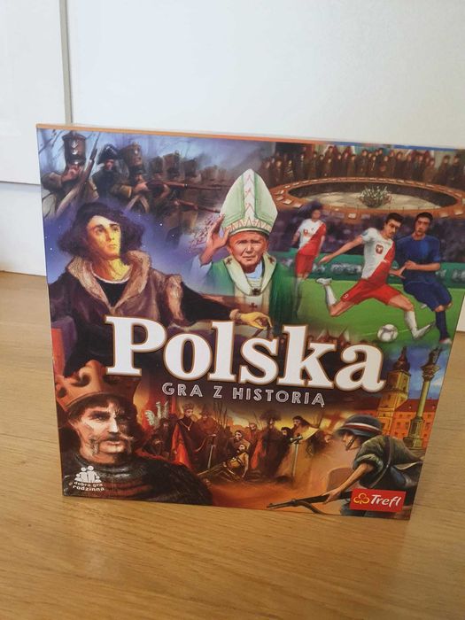 Gra planszowa - Polska, gra z historią, Trefl, wiek 8+