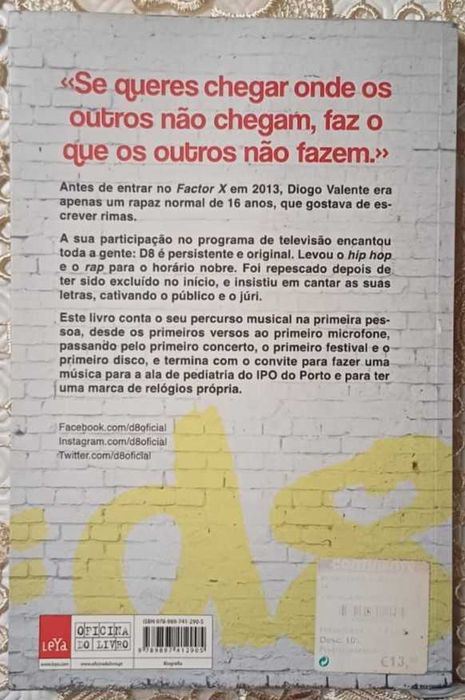 Livro Podes ser quem tu quiseres de D8
