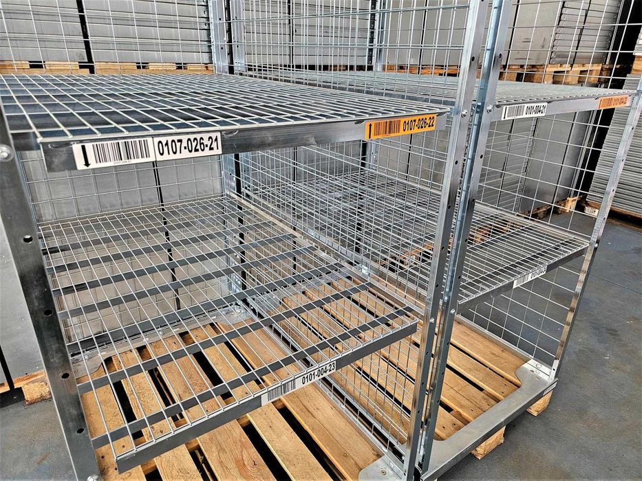 Kosz Nadstawka Kontener Gitterbox Regał Magazynowy Transportowy EURO