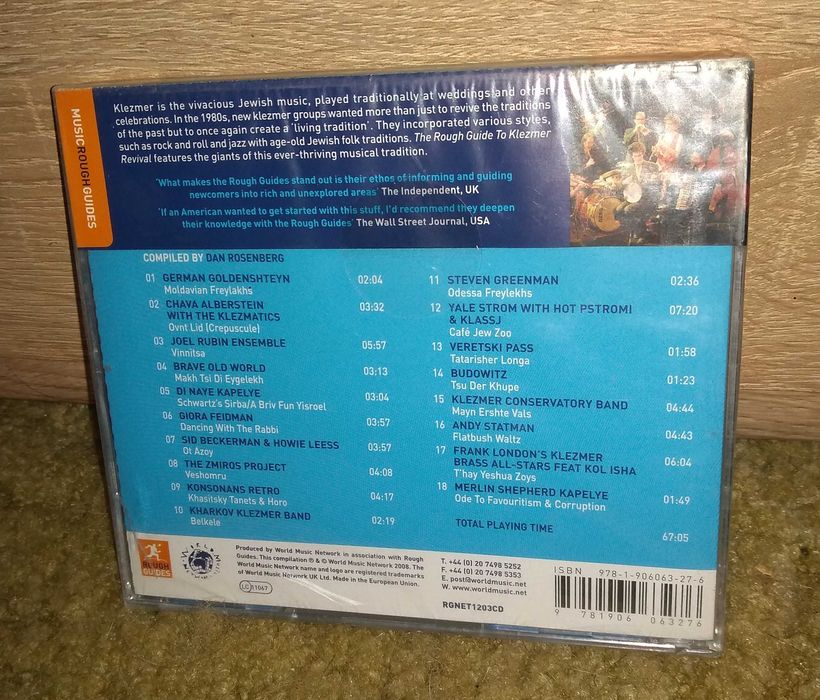 The Rough Guide To Klezmer Revival / PC / FOLIA /