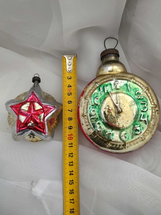 Ялинкові іграшки часів СРСР.