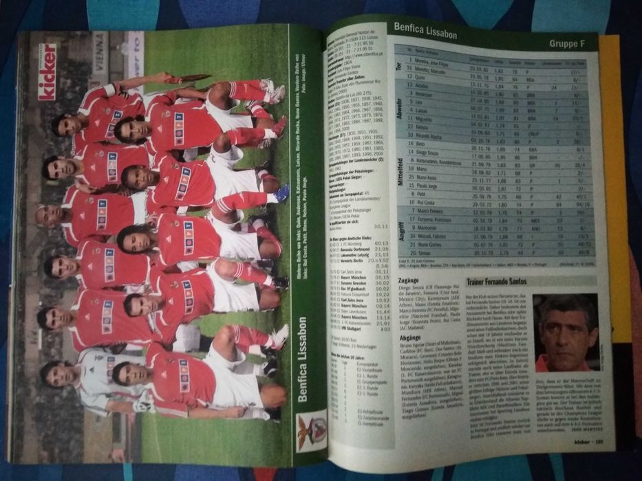 Revista Kicker (Sportmagazin) Champions League 2006/07 UEFA Cup Guide