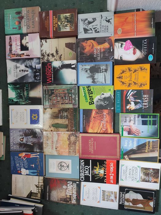 Grande Lote Best Sellers Literatura Autores Estrangeiros e Portugueses