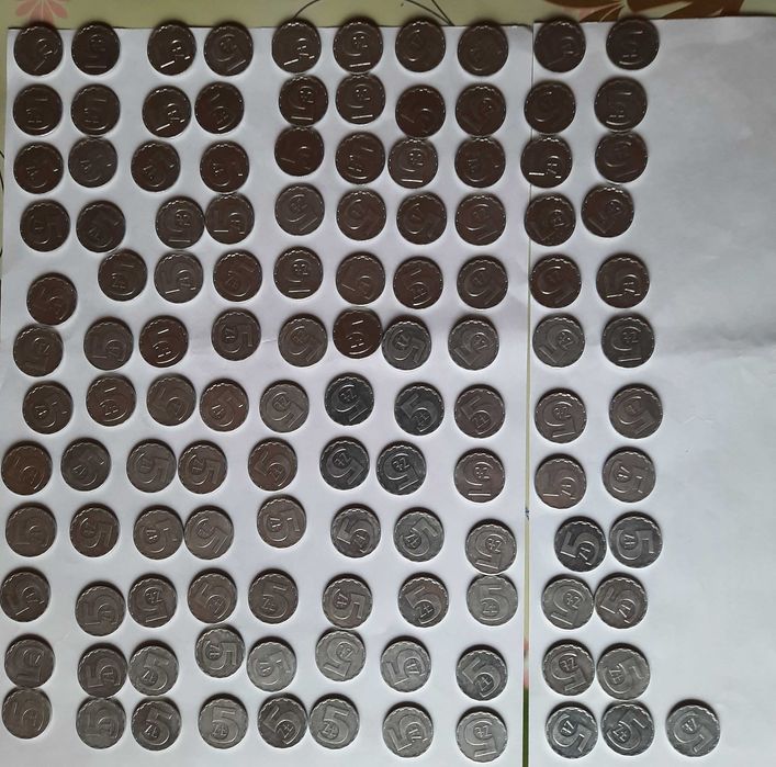 5 zł. aluminium z 1989 r.