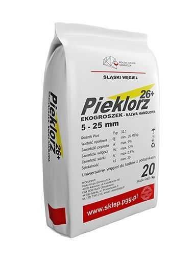 Wysokokaloryczny groszek premium ekosun 28 atex ekogroszek workowany