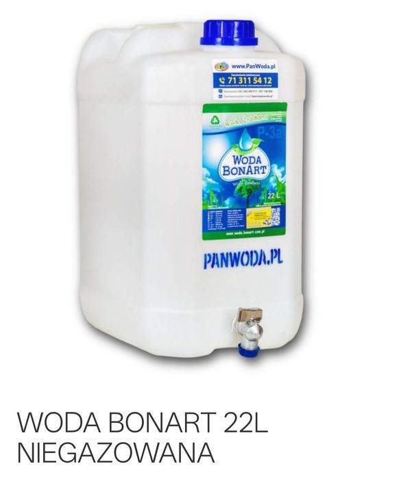 Kanistry na wodę