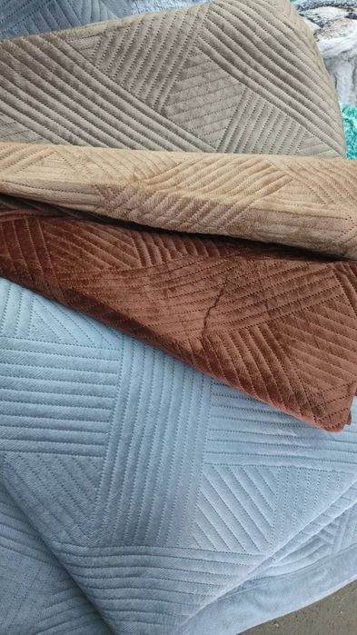 Покривало Велюр -Котон,Євро розмір 200*230см.