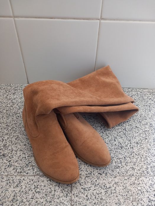 Botas Altas Bege