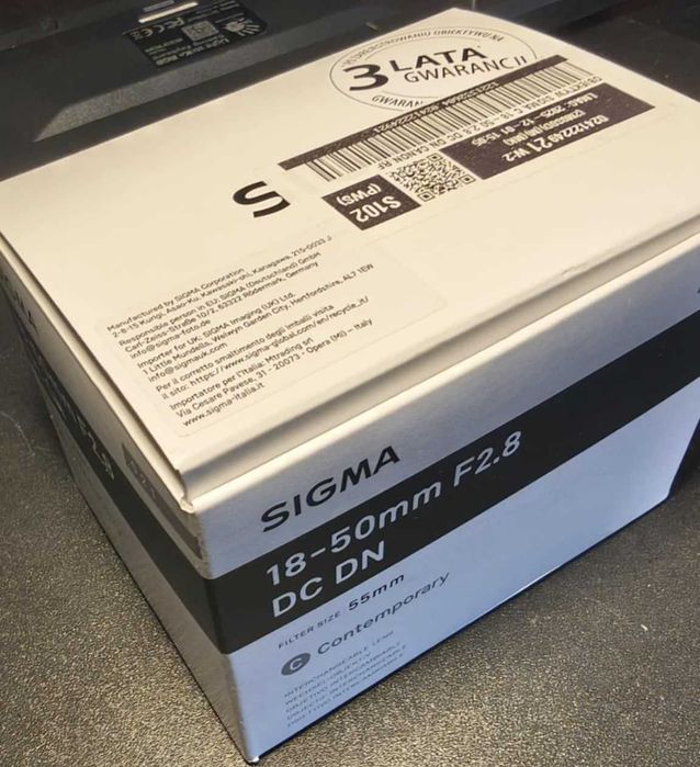 Obiektyw Sigma 18-50mm F2.8 DC DN Canon RF