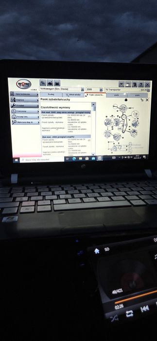 Laptop diagnostyczny Dell wow