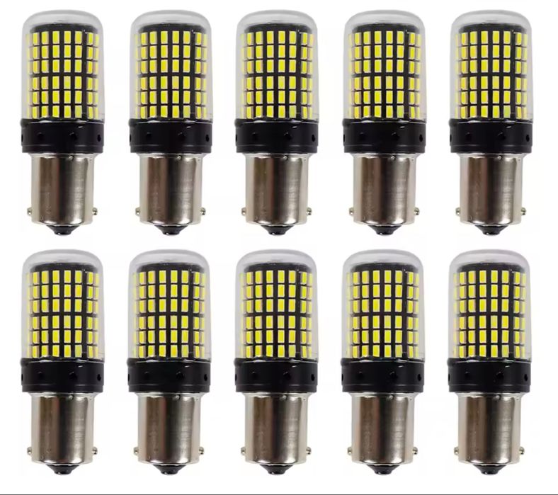 Led лампи цоколь white  1156 BA15S P21W