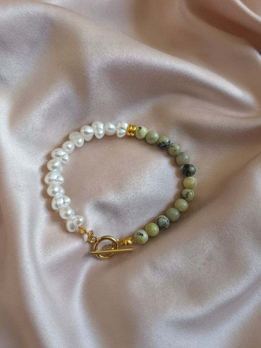 Nowa bransoletka Handmade z metką + opakowanie