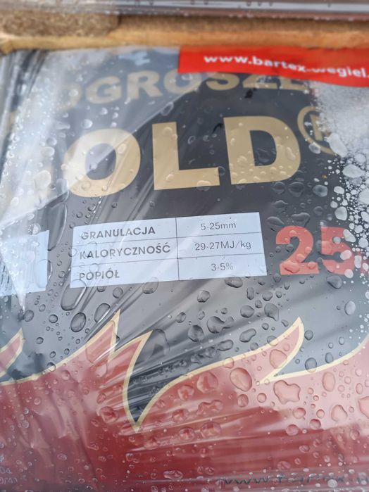Węgiel groszek BARTEX Gold 27-29Mj dostawa HDS
