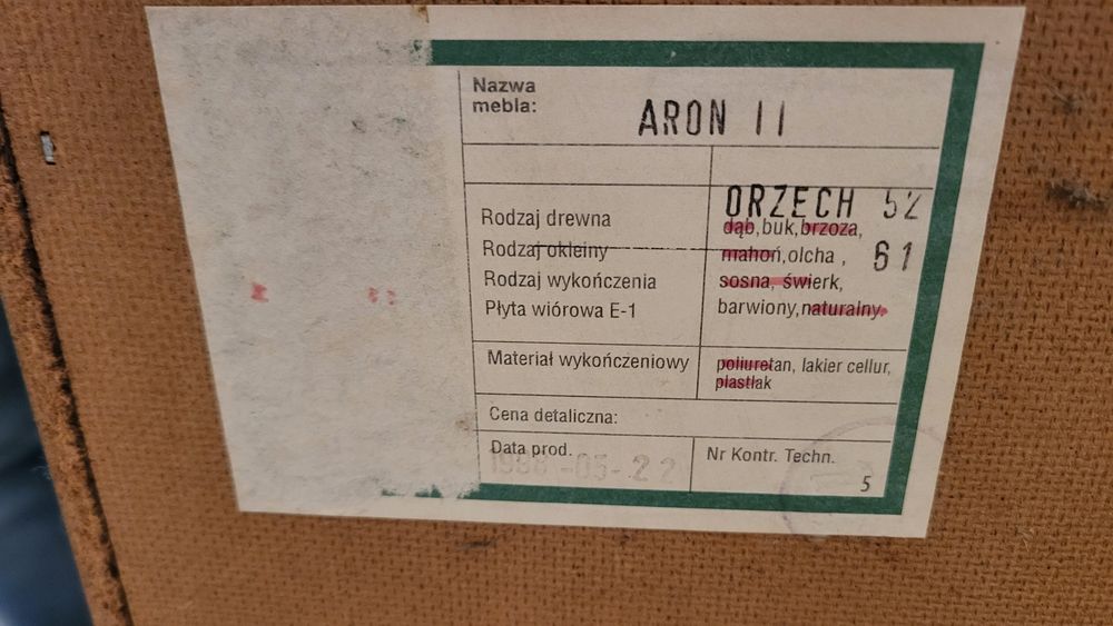 Aron Komoda 2 drzwiowa z szufladami