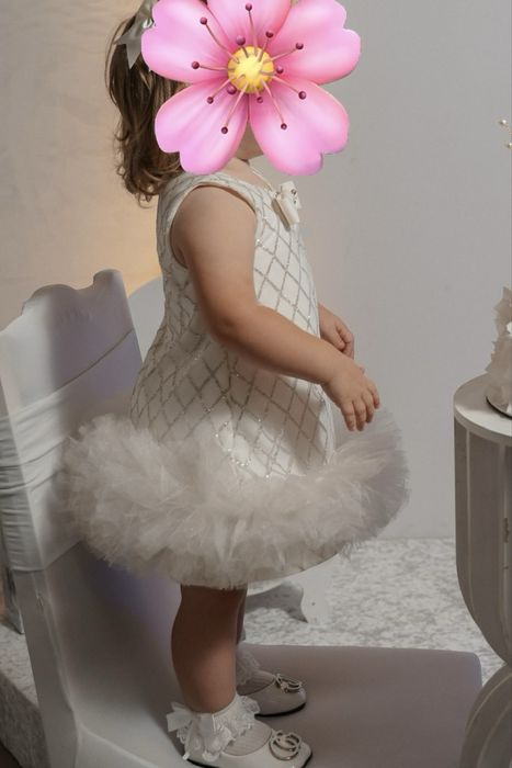 Плаття дитяче святкове біле