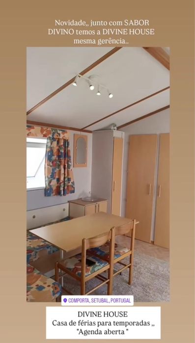 COMPORTA , Aluga se T2 ,casa movel totalmente equipada