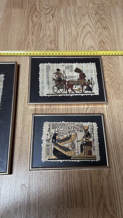 Єгипетські паріруси в рамах
