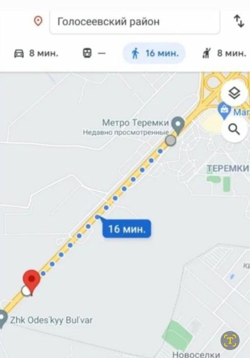 Квартира студія ЖК Одесский бульвар