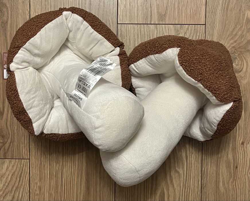 Poduszka grzyb w kształcie grzyba dekoracyjna 30 cm