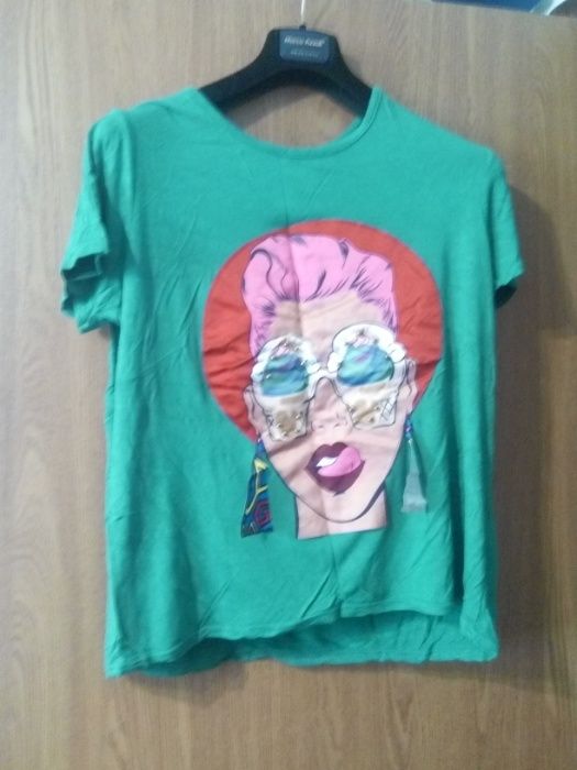 Модная футболка 100% хлопок