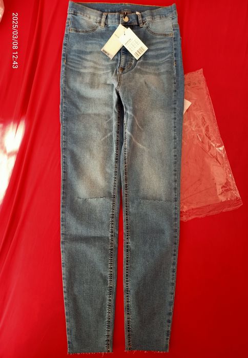 Spodnie jeansowe skinny fit Calzedonia, roz.M, Nowe z metką