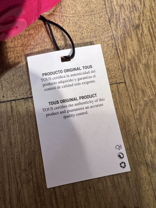 Boné TOUS Original Rosa – Novo com Etiqueta