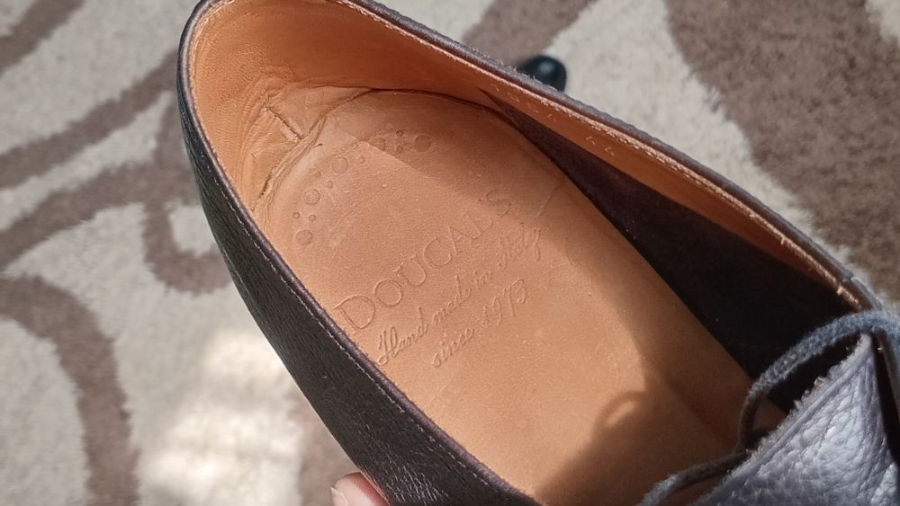 Doucal's из оленьей кожи (deerskin) Италия (made in italy) оригинал ручної роботи