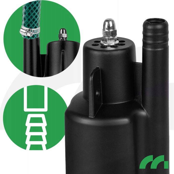 POMPA GŁĘBINOWA do wody czystej studni membranowa 1080 L/H KABEL 10M