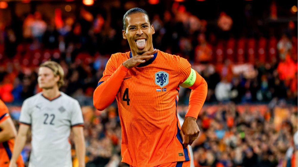 Camisola de futebol seleção holandesa 2024