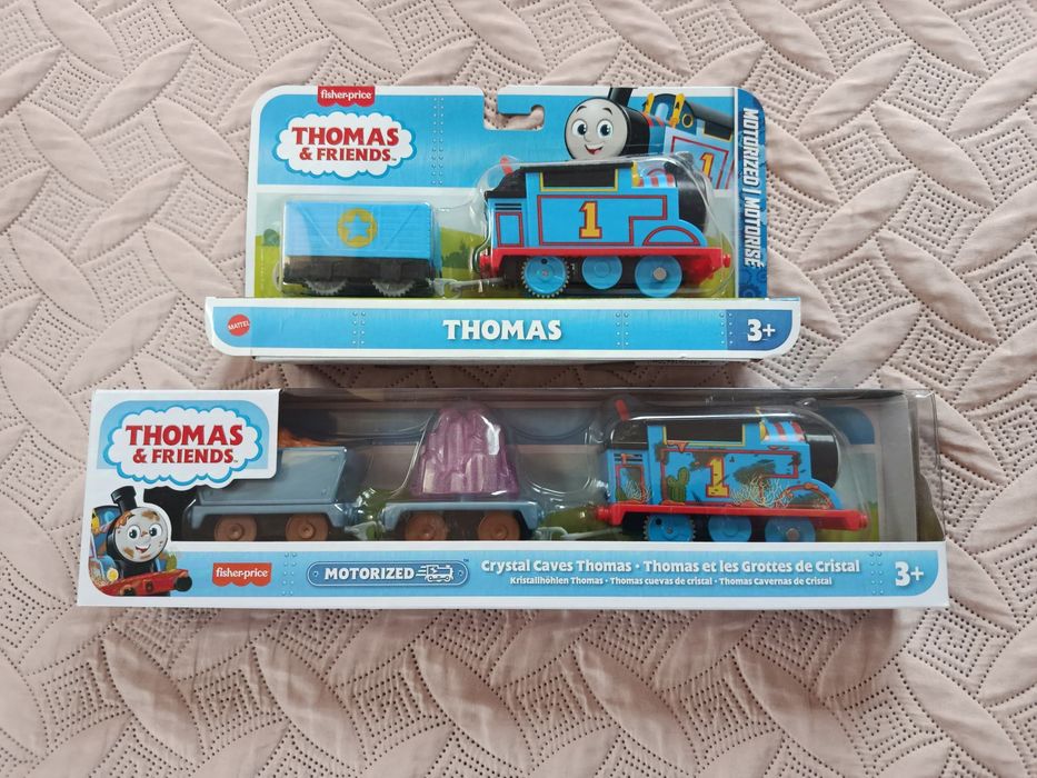 Моторизований паровозик Томас Fisher Price залізниця железная дорога