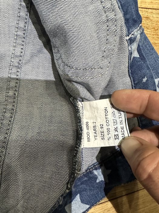 Kurtka jeansowa ramoneska Emporio Armani