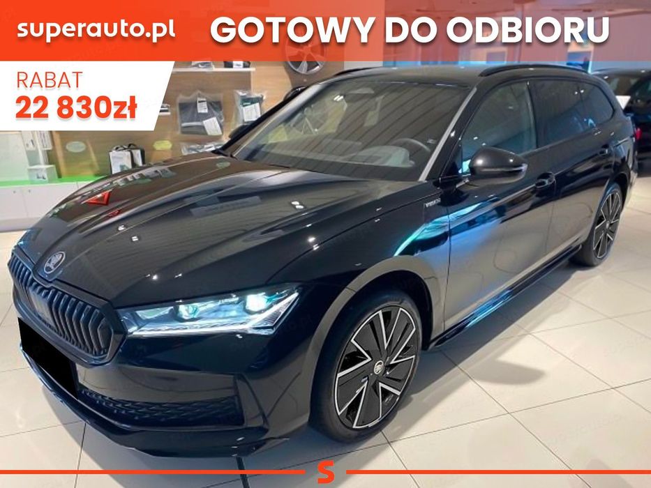 Skoda Superb Sportline 2.0 TDI 193KM 4x4 DSG • Hak holowniczy • Assisted Drive •