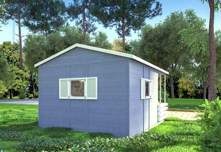 Domek letniskowy ogrodowy całoroczny 5x4 15mm
