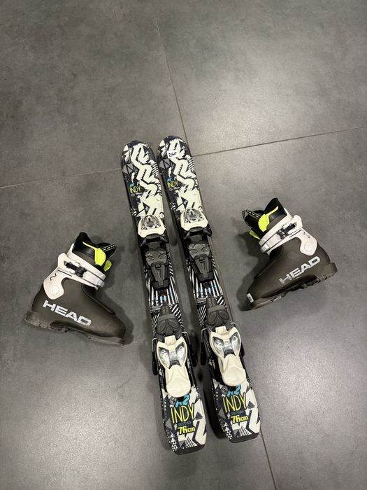 Zestaw narciarski dziecięcy narty K2 + buty HEAD Sklep serwis Kraków