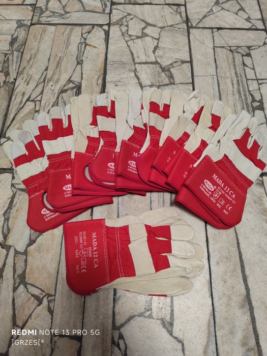 Rękawice ochronne, robocze.Nowe 10 szt.