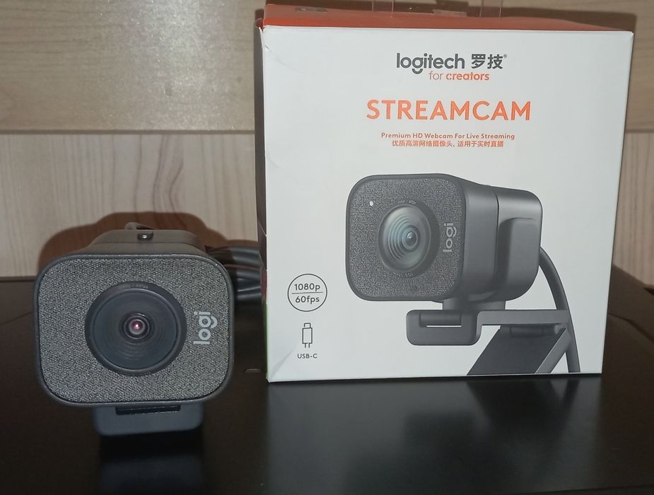 Logitech StreamCam Graphite веб-камера Full HD 60fps