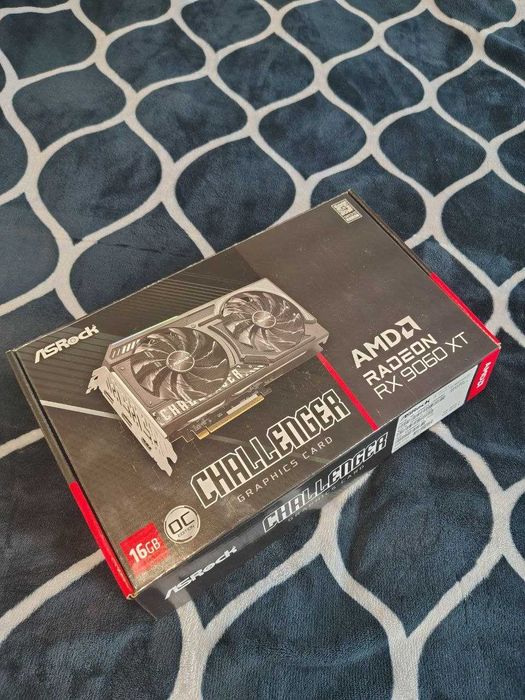 (~467$) ASRock RX 9060 XT Challenger 16GB OC • стан ідеал • тест у оголошенні